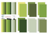Creative Craftlab Essentials Unicolor Paper Pad 11.8"X5.9"-All Greens - 5A003DFY-1H9PY