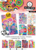 Art By Marlene Collage Paper 8.27"X11.57" 20/pkg-Funky Florals - 5A003DFX-1H9Q5 - 8713943164037