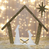 6 Pack - FloraCraft Decorative Nativity Straw-4OZ Natural - 5A0035B6-1H6NJ