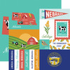 25 Pack - Echo Park Our United States Cardstock 12"X12"-Nebraska - 5A003HYV-1HD71 - 810208641482