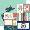 25 Pack - Echo Park Our United States Cardstock 12"X12"-West Virginia - 5A003HYV-1HD7Q - 810208641697