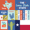 25 Pack - Echo Park Our United States Cardstock 12"X12"-Texas - 5A003HYV-1HD7M