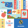 25 Pack - Echo Park Our United States Cardstock 12"X12"-Oklahoma - 5A003HYV-1HD90