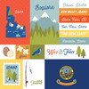 25 Pack - Echo Park Our United States Cardstock 12"X12"-Idaho - 5A003HYV-1HD92