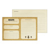3 Pack - Echo Park Recipe Cards 4"X6"-Honey Bee - 5A003HVK-1HD4D