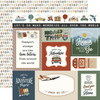 25 Pack - Echo Park It's Time To Travel Cardstock 12"X12"-Multi Journaling Cards - 5A003HWD-1HD1L - 810208640027