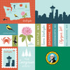 25 Pack - Echo Park Our United States Cardstock 12"X12"-Washington - 5A003HYV-1HD4T
