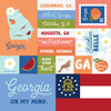 25 Pack - Echo Park Our United States Cardstock 12"X12"-Georgia - 5A003HYV-1HD4V