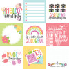 25 Pack - Echo Park Get Crafty Cardstock 12"X12"-4x4 Journaling Cards - 5A003HRL-1HCYZ