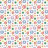 25 Pack - Echo Park Our Groovy Summer Cardstock 12"X12"-Groovy Flowers - 5A003HWP-1HD02