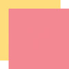 25 Pack - Echo Park Get Crafty Cardstock 12"X12"-Pink / Yellow - 5A003HRL-1HCVN - 810208642977