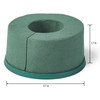 18 Pack - FloraCraft FloraCheers! Bottle Bouquet Ring W/Artesia WetFM-Green - 5A003GY4-1HC0R