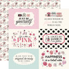25 Pack - Carta Bella French Girl Cardstock 12"X12"-6x4 Journaling Cards - 5A003HR7-1HCX3 - 810208643707