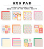 3 Pack - Echo Park Double-Sided Paper Pad 6"X6"-Our Groovy Summer - 5A003HT5-1HD2H