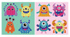 3 Pack - Diamond Dotz Dotzies Dotz By Number Diamond Art Kit-Tiny Monsters - 5A0030W2-1H2BQ