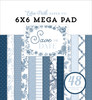 Echo Park Cardmakers MegaPad 6"X6"-Save The Date - 5A003J0L-1HD8S - 810208642045