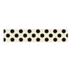 Carta Bella French Girl Washi Tape-Big Black Polka Dot - 5A003HQD-1HCW3