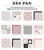 Carta Bela Double-Sided Paper Pad 6"X6"-French Girl - 5A003HNW-1HCTF