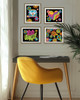 Diamond Dotz Dotzies Flock Diamond Art Kit 8"X10"-Neon Peace & Love - 5A0030VS-1H2BW