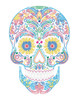Diamond Dotz Neon Diamond Art Kit 14"X18"-Noir Skull - 5A0030VY-1H2BZ