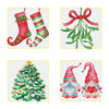 Diamond Dotz Mini Dotz Diamond Art Kit 5"X5"-Christmas Joy - 5A0030VP-1H2BV