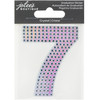 Jolee's Number Sticker-#7 Crystal - 5A003HKW-1HCS8 - 191648189827