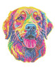 Diamond Dotz Neon Diamond Art Kit 14"X18"-Noir Dog - 5A0030W0-1H2BH