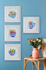 Diamond Dotz Mini Dotz Diamond Art Kit 5"X5"-Teatime Posies - 5A0030VF-1H2BM