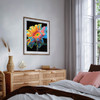 Diamond Dotz Neon Diamond Art Kit 14"X18"-Noir Flower - 5A0030VH-1H2BN