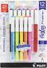 Pilot FriXion Fineliner Fine Pt. Erasable Marker Pens 12/Pkg-Assorted - FRX11452 - 072838114525
