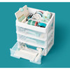 We R 3-Drawer Plastic Storage-11"X8"X12.5" Case - WR661059