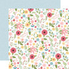 25 Pack - Echo Park In Full Bloom Cardstock 12"X12"-Full Bloom Floral - 5A003HGC-1HCNF - 810192599370