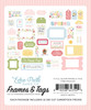 3 Pack - Echo Park Frames & Tags Ephemera-In Full Bloom - 5A003HJS-1HCNH
