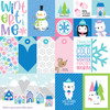 25 Pack - Snowflake Season Double-Sided Cardstock 12"X12"-Daily Details - 5A003HBS-1HCK9 - 810176551752