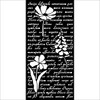 3 Pack - Stamperia Stencil 4.72"X9.84"-Herbarium Silvae Letter With Flowers - 5A003GGZ-1HBHY