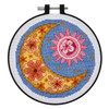 3 Pack - Bucilla Mindful Counted Cross Stitch Kit 6" Round-Celestial Harmony - 5A003GJG-1HBKM - 046109492223