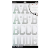 3 Pack - Sticko Alphabet Stickers-Silver Glitter Ombr - 5A002QQV-1GS03 - 015586039825