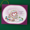 House Mouse Cling Rubber Stamp-Stiched With Love - 5A003H1B-1HC6N