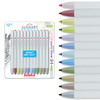 Zebra ClickArt Retractable Felt Tip Marker 0.6mm 12/Pkg-Pastel - 5A003GCJ-1HBC7