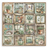Stamperia Single-Sided Paper Pad 12"X12" 22/Pkg-Herbarium Silvae - 5A003GGQ-1HBGY
