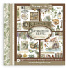 Stamperia Junk Journal And Rub-On Kit-Herbarium Silvae - 5A003GG7-1HBH9