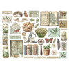 Stamperia Pad, Die Cuts And Ephemera-Herbarium Silvae - 5A003GG8-1HBHH
