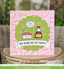 Lawn Fawn Clear Stamps-Soy Happy - 5A003GSL-1HBV1
