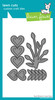 Lawn Cuts Custom Craft Die-Heart Blooms - 5A003GRZ-1HBVK - 783385670135