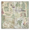 Stamperia Double-Sided Paper Pad 8"X8" 10/Pkg-Herbarium Silvae - 5A003GGV-1HBJ7