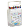 Zebra ClickArt Retractable Felt Tip Marker 48/Pkg-Assortment - 5A003GCX-1HBC8