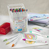 Zebra ClickArt Retractable Felt Tip Marker 48/Pkg-Assortment - 5A003GCX-1HBC8