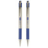 Zebra F-301 Retractable Gel 0.7mm 2/Pkg-Blue - 5A003GCK-1HB9G - 045888271227