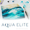 Princeton Aqua Elite Short Handle Prism Brush-Size 12 - 5A003G87-1HB46