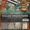 Memory Place Collage Origami Papers 6X6 24/Pkg-Visonaries - 5A003H9D-1HCDY - 4582248618231